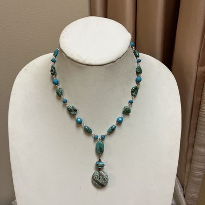 Beaded Torquoise Necklace
