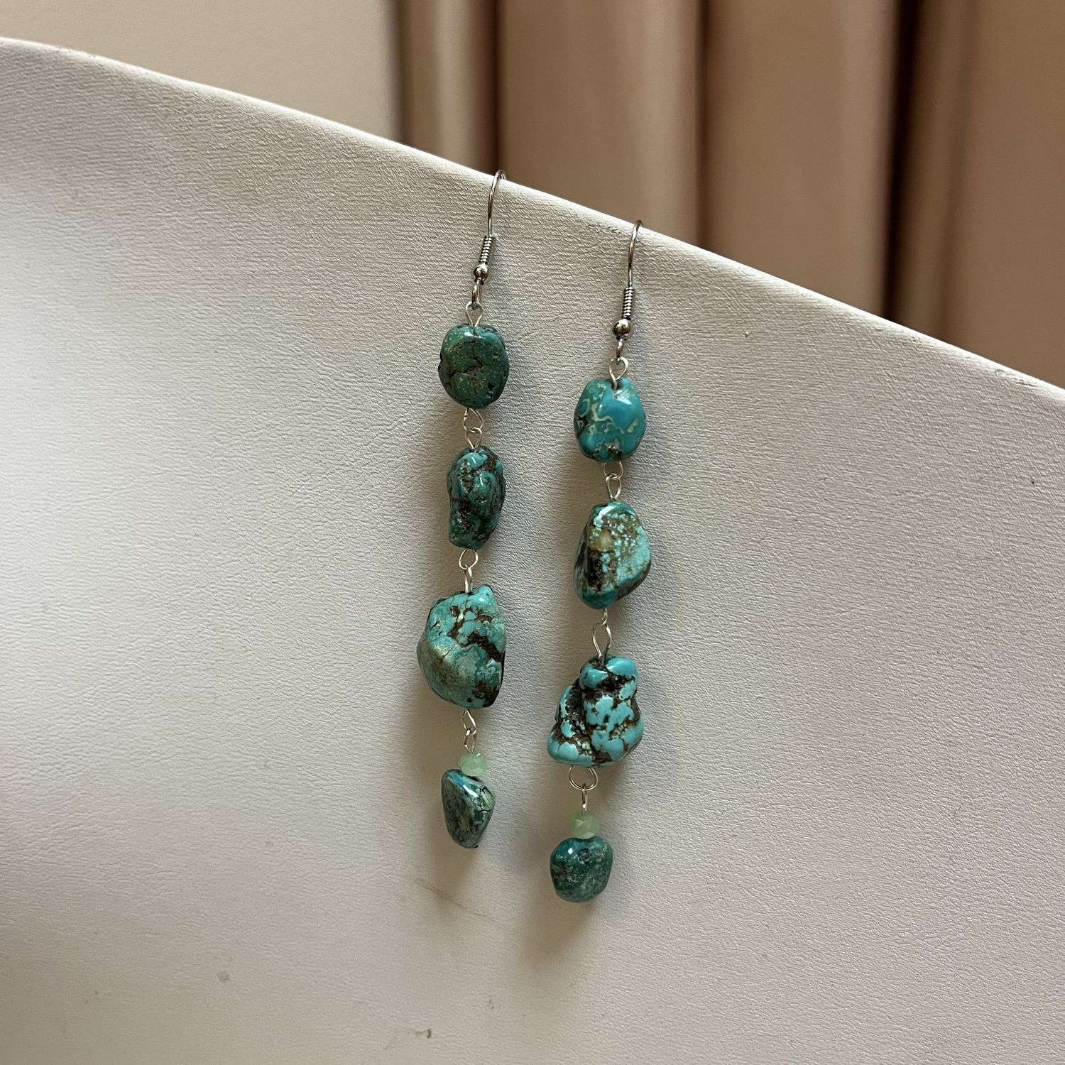 Turquoise stoned earrings