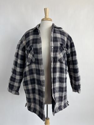 puffer lined flannel