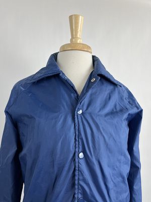 80's blue windbreaker