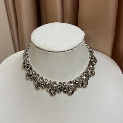 Silver Collar Necklace