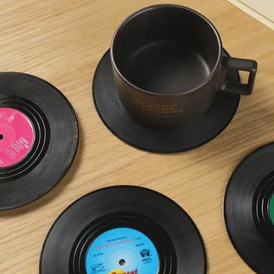Vinyl Coaster Set
