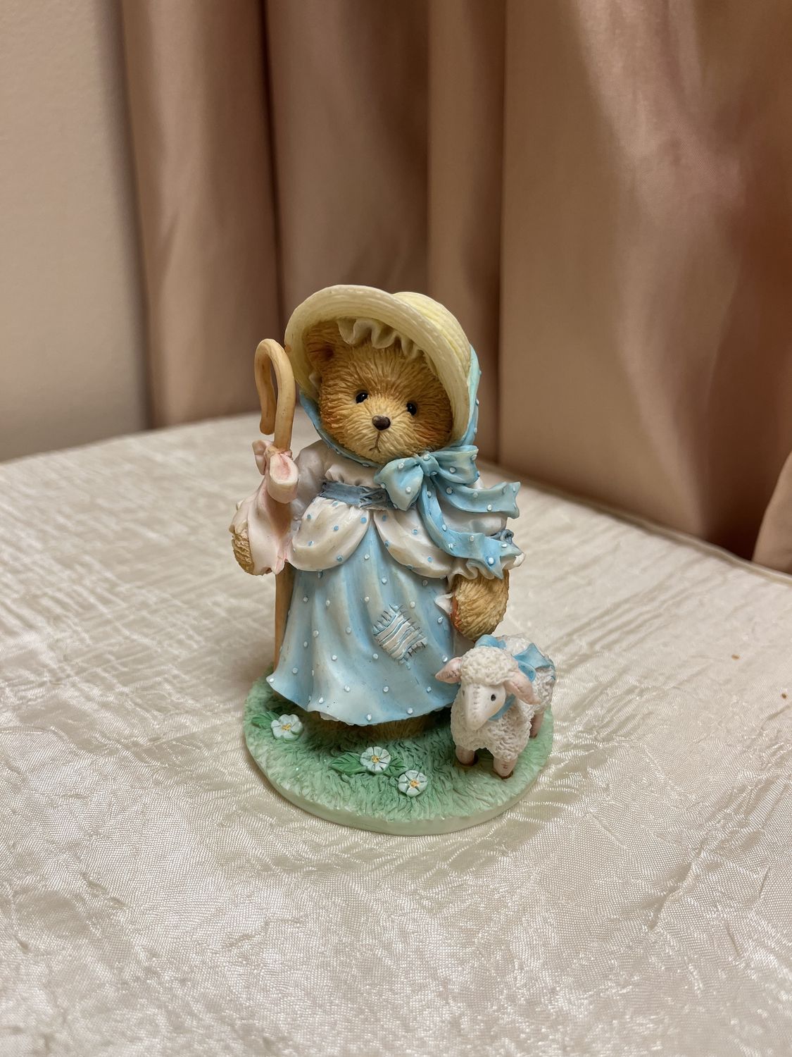 Little Bo Peep Bear Figurine