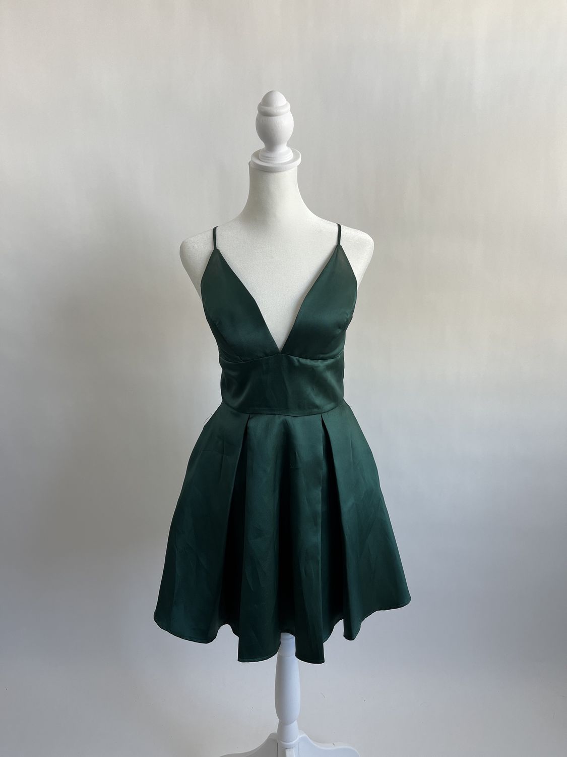 Green Cocktail Dress