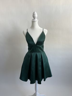 Green Cocktail Dress
