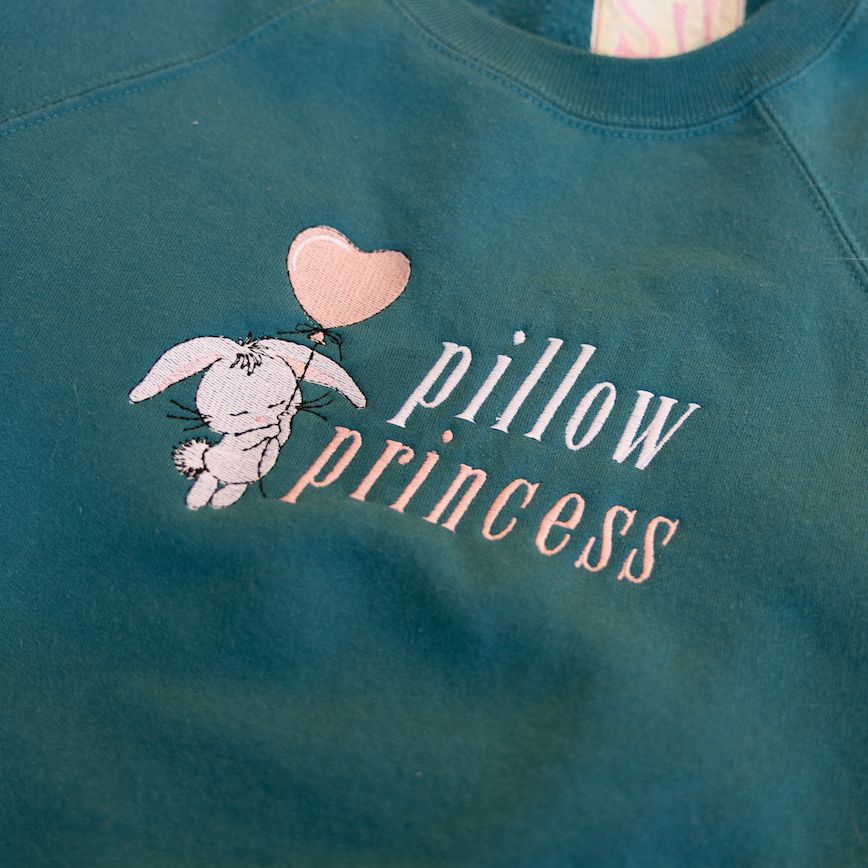 Pillow Princess Embroidery