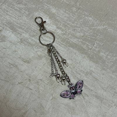 Moth Man Keychain