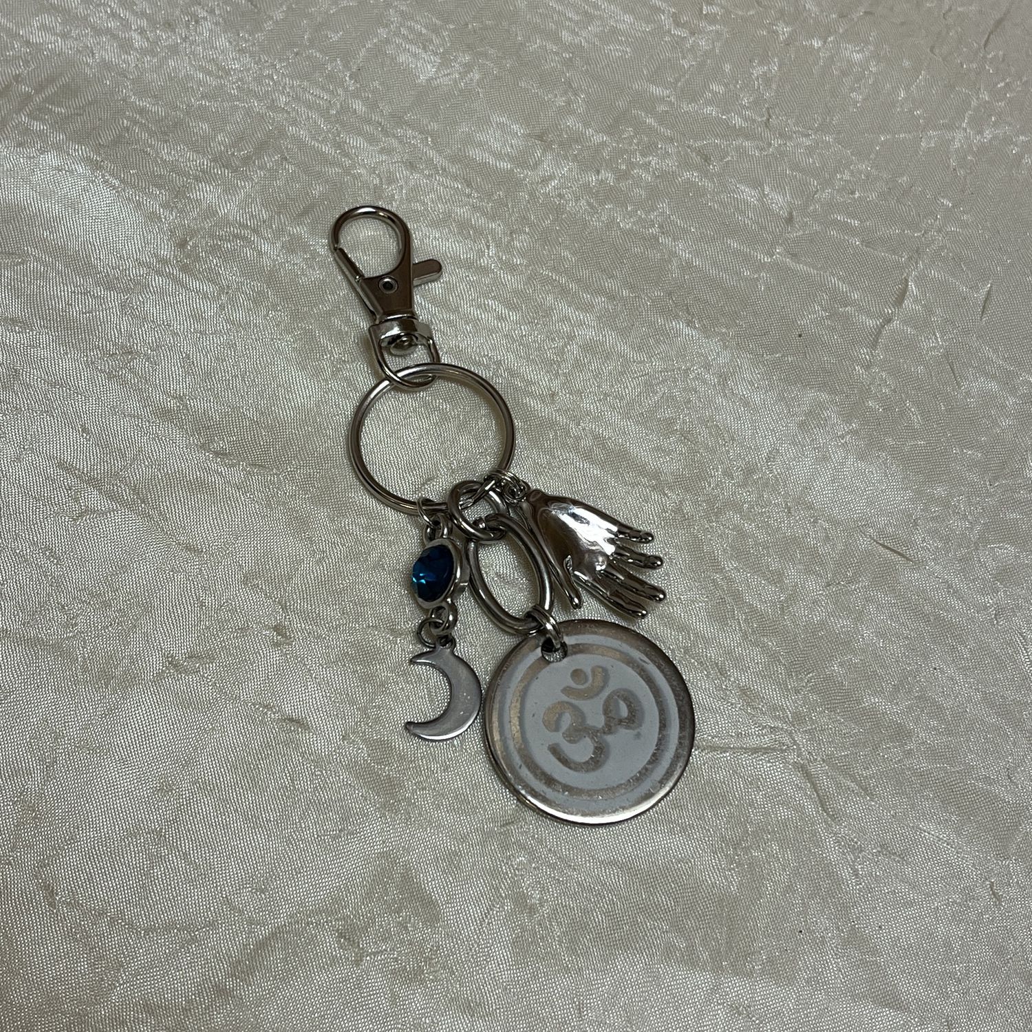 namaste keychain