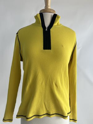 Yellow LRL quarter zip