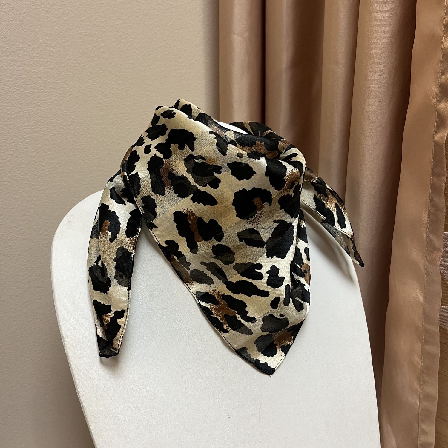 Leopard Print Scarf
