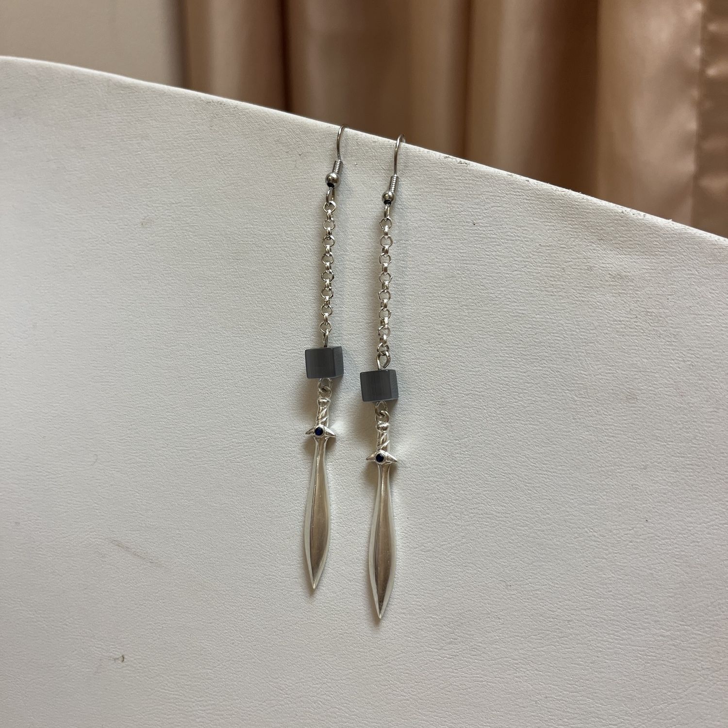 Square Sword Earrings