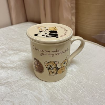 80s friendship mug &amp; coaster set