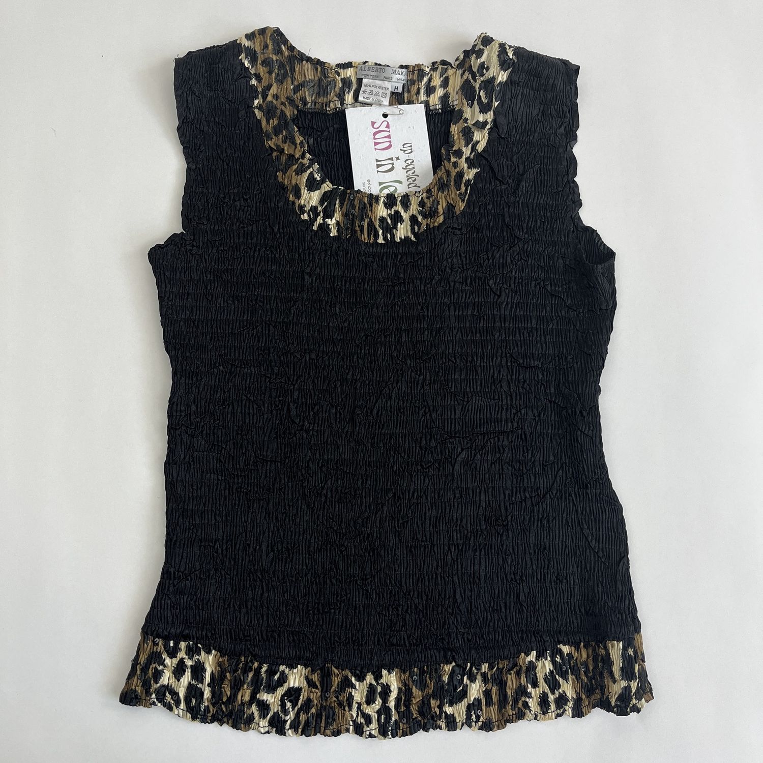 Leopard Stretch tank