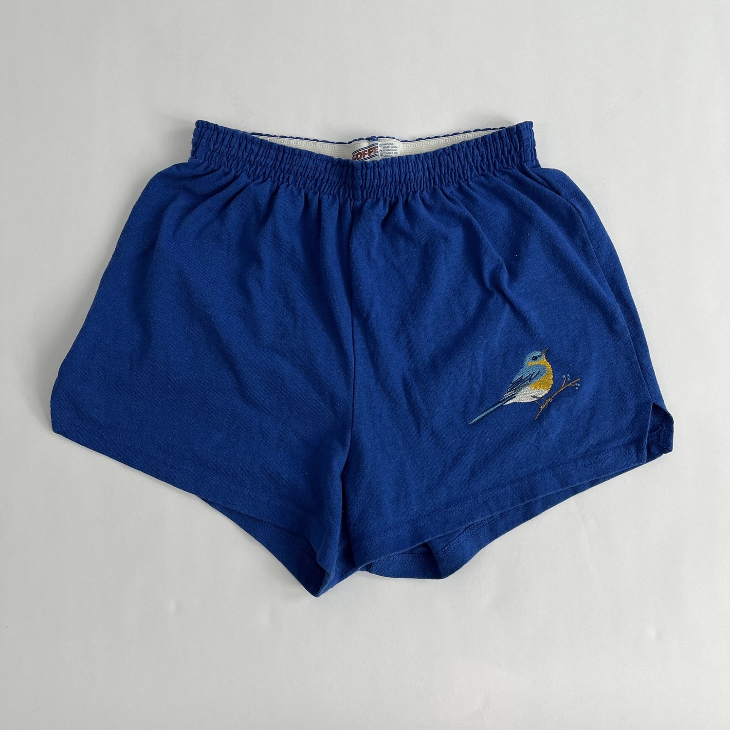 Bluebird Embroidery, Style: Blue Shorts