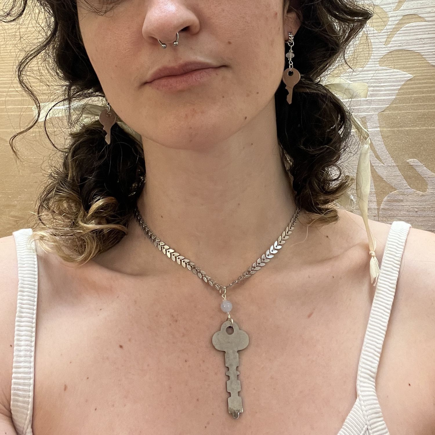 Aphrodite Key necklace