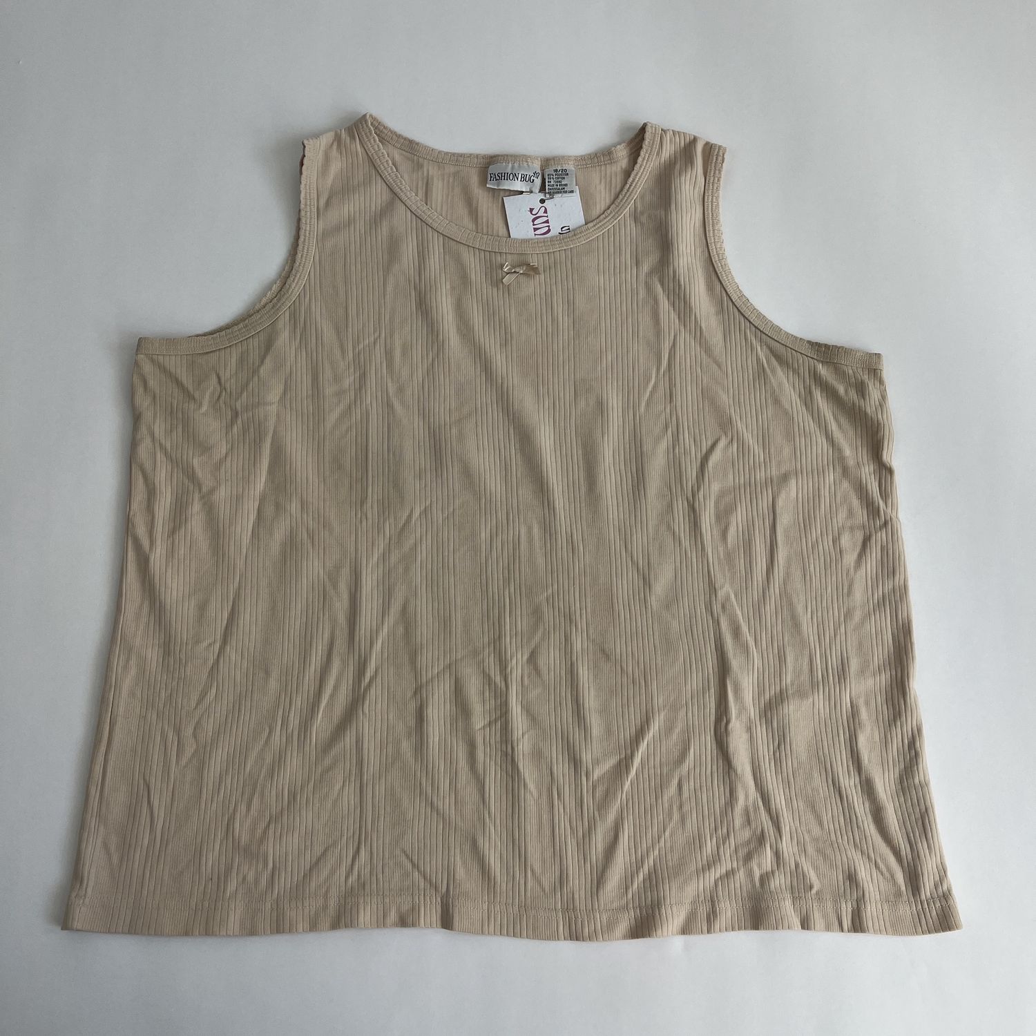 Tan Knit Tank