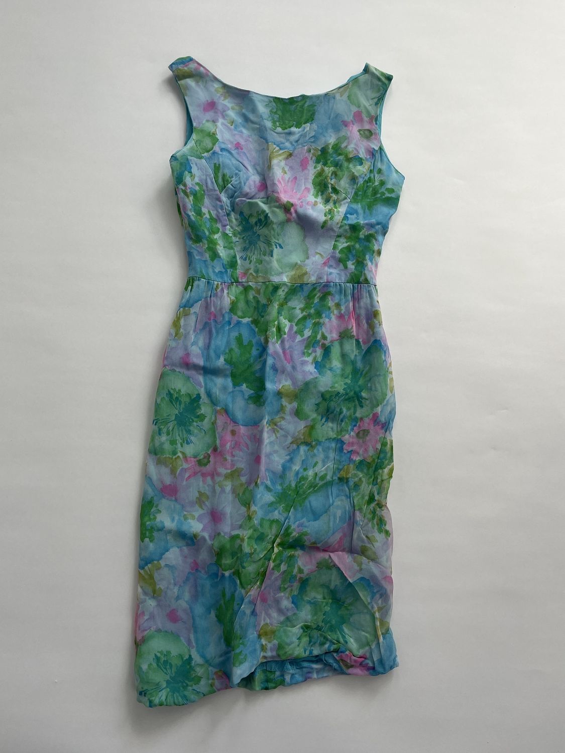 Watercolor Spring Dress