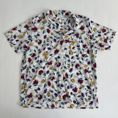 Retro Flower Blouse
