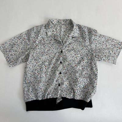 Retro Zebra Party Blouse