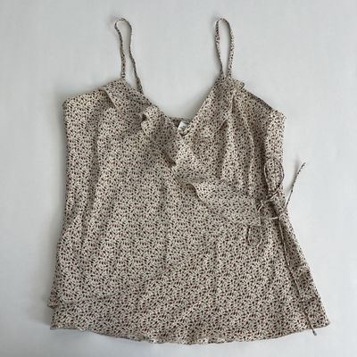 Asymmetrical Ruffle Tank