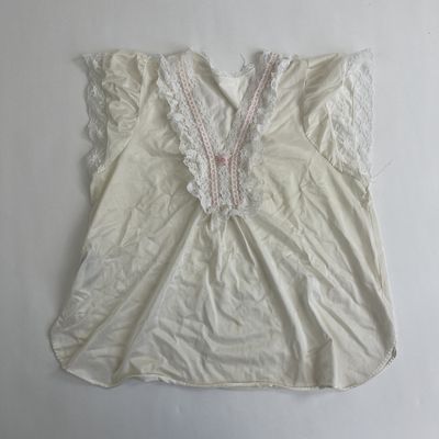 Cream Lacy Baby Blouse