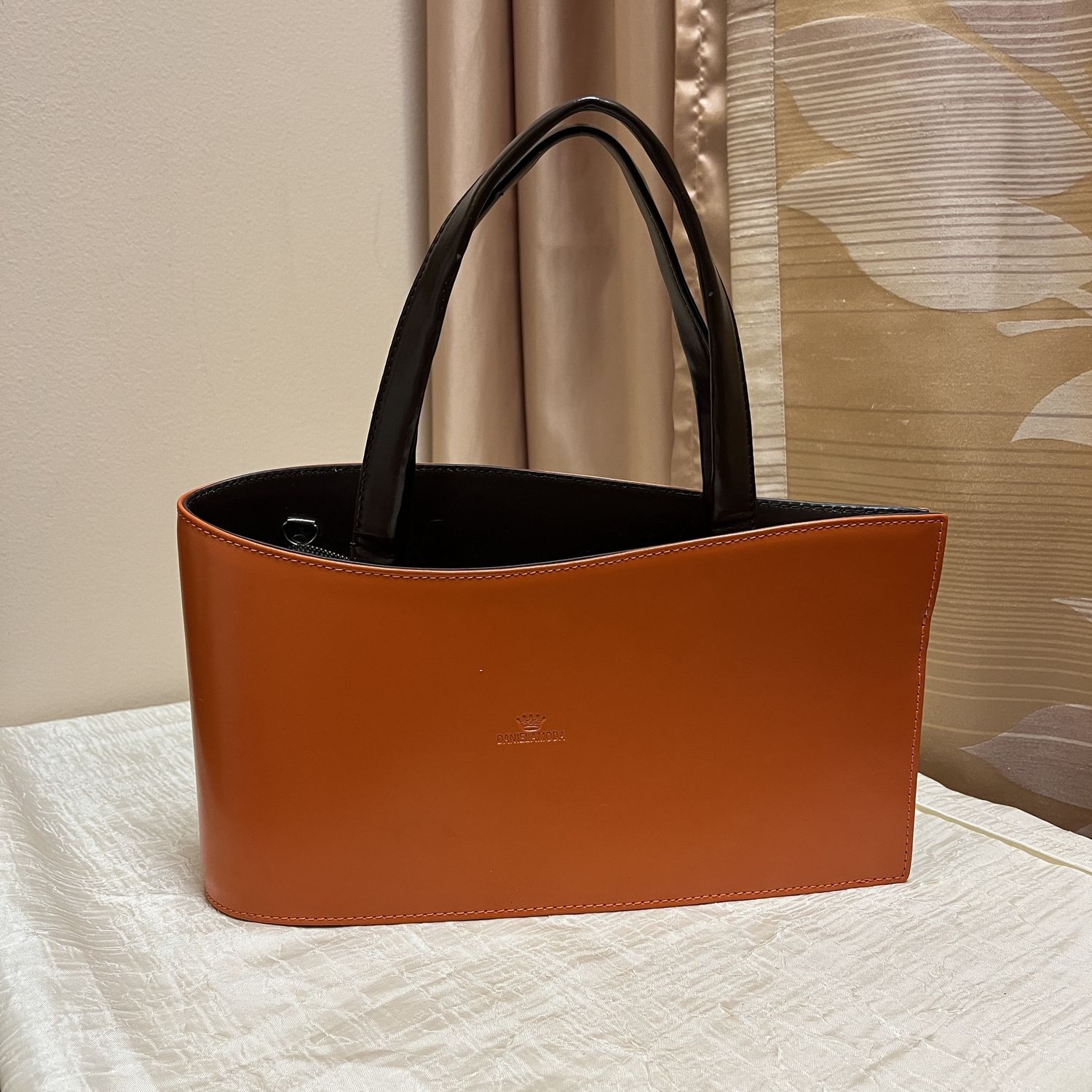 Orange Asymmetrical Bag