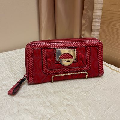 Red XOXO Wallet