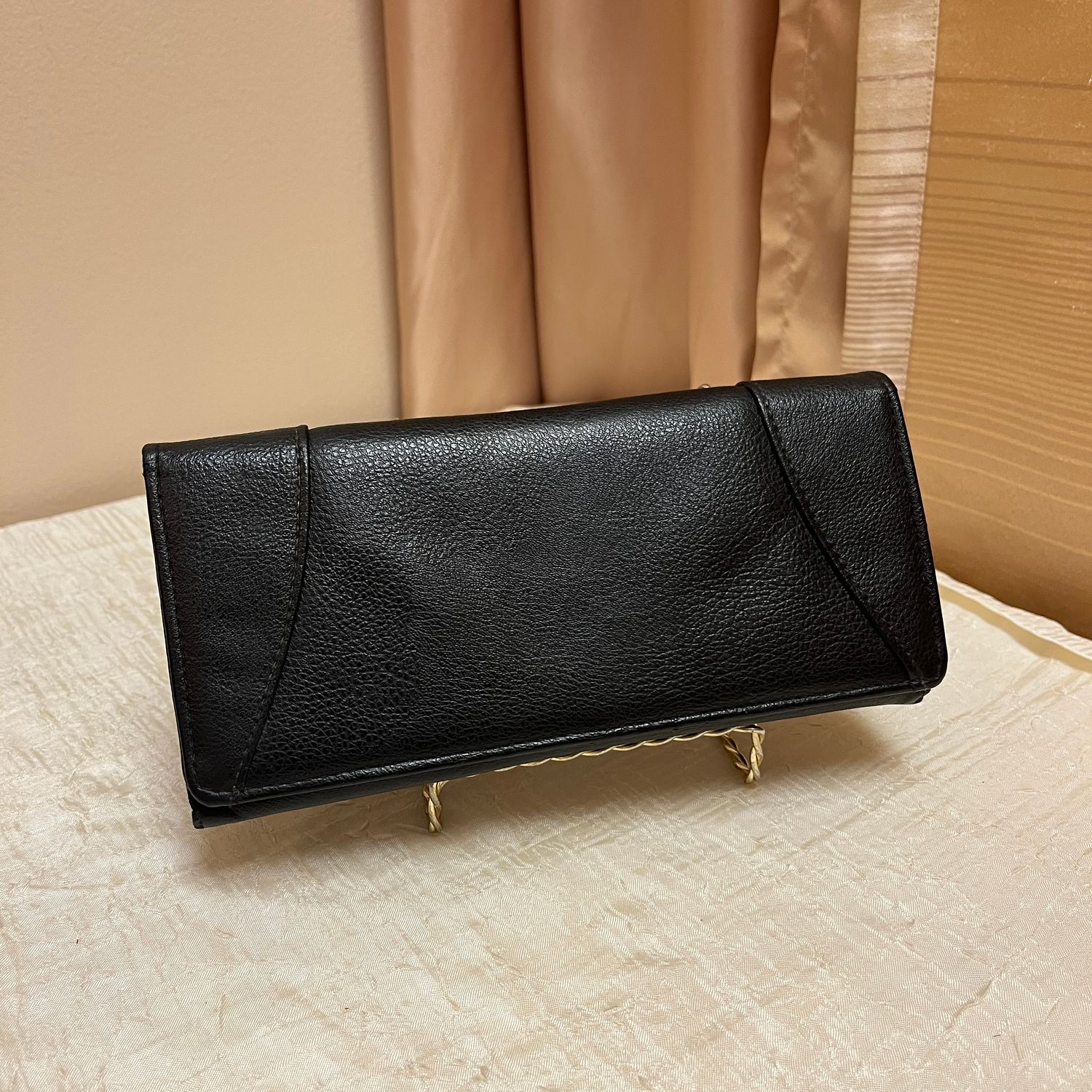 Classic Black Leather Wallet
