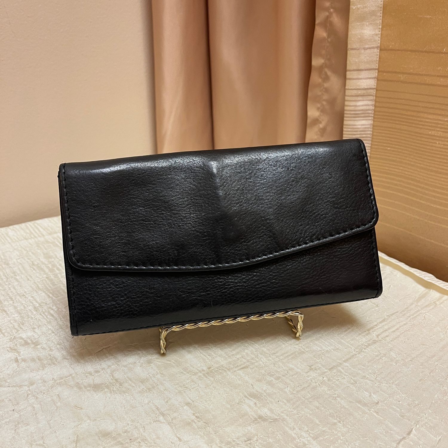 Leather Wallet with Tan interior
