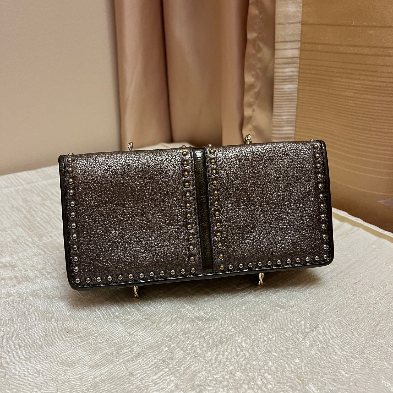 Metallic Bronze Wallet