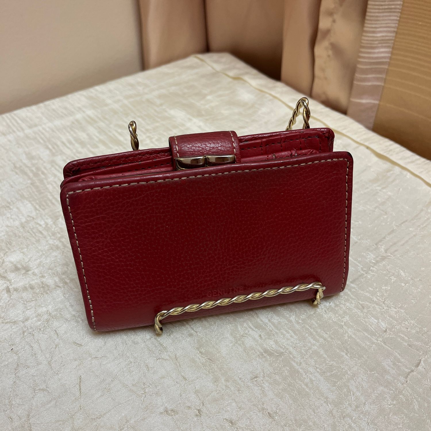 Dusty Red Wallet