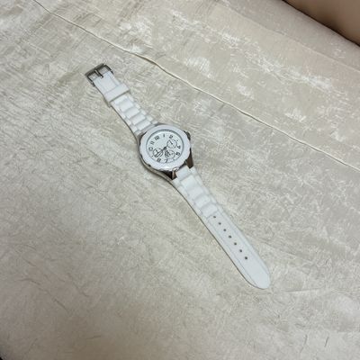 White Rubber Watch