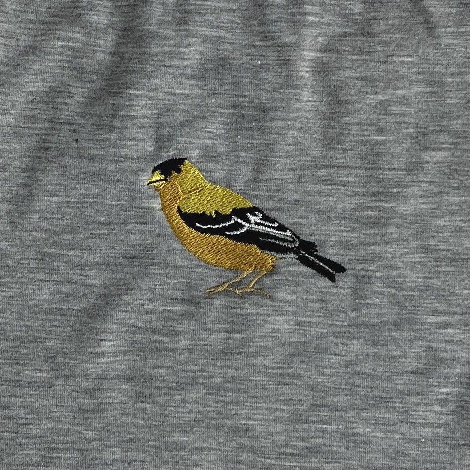 Goldfinch Embroidery