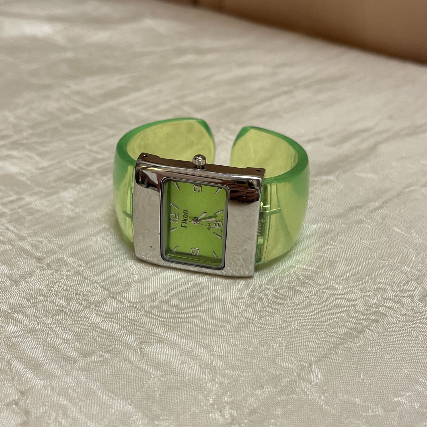 Lime Green Bracelet Watch