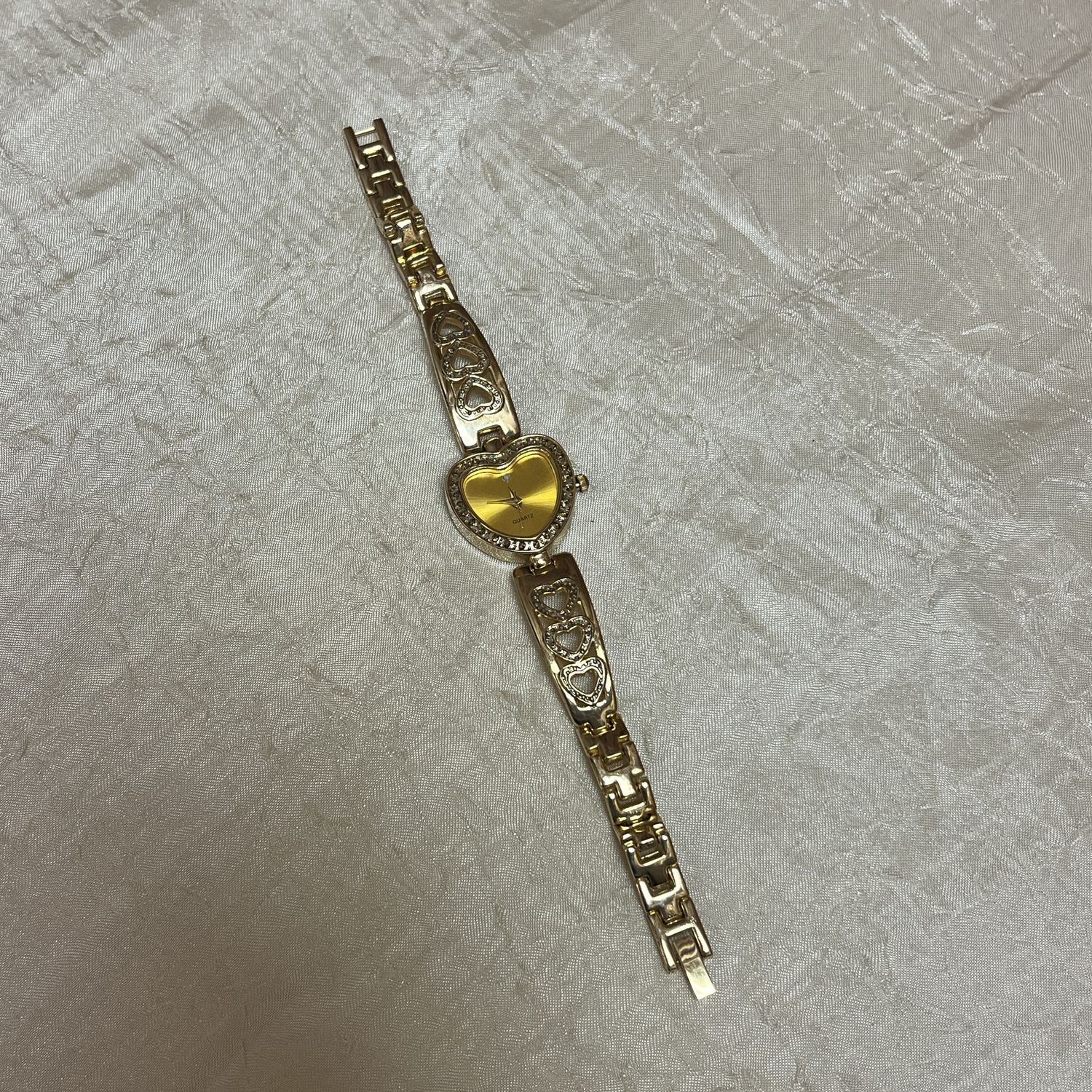 Gold Heart watch