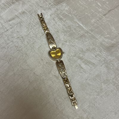 Gold Heart watch