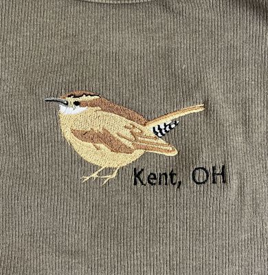 Wren Embroidery