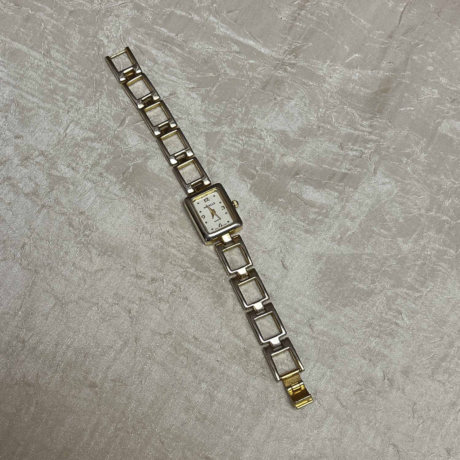 Gold Rectangle watch band