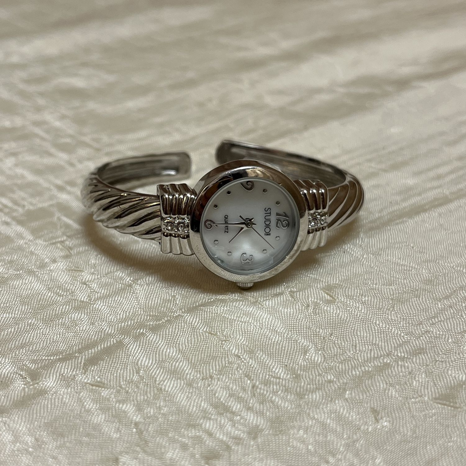 Silver Watch Cuff