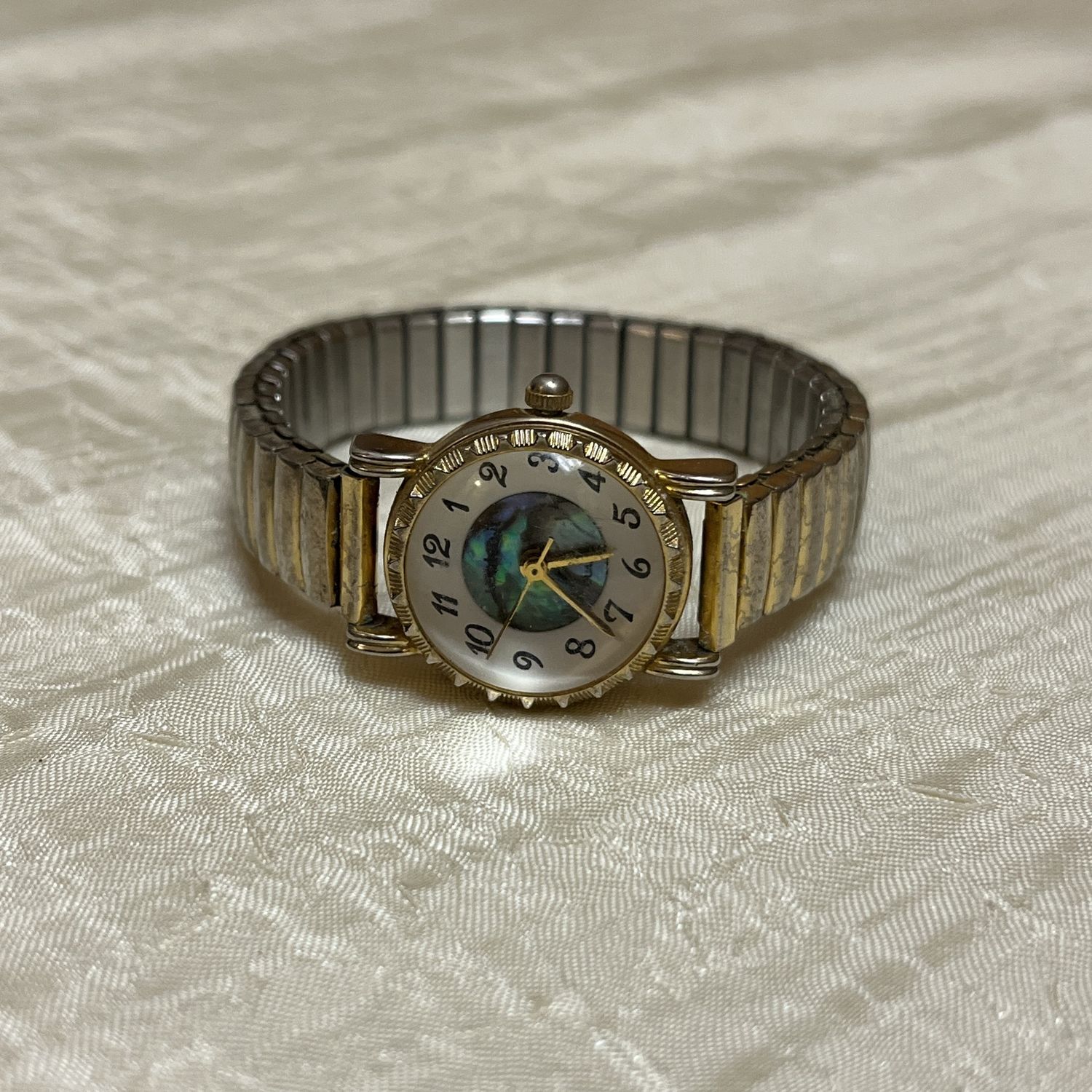 Mother of pearl watch face