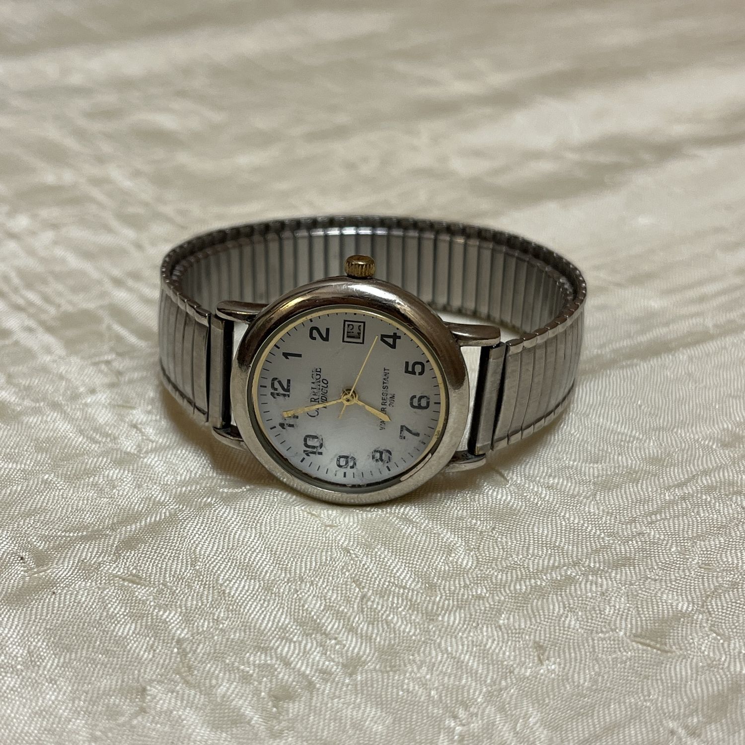 Classic Silver Stretch Watch