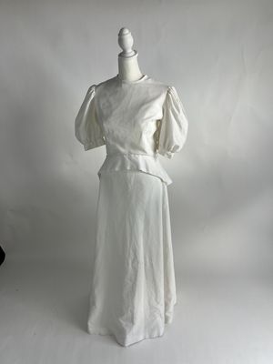 Puff Sleeve Wedding Dress