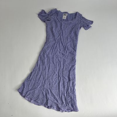 Purple Polka Dot Dress