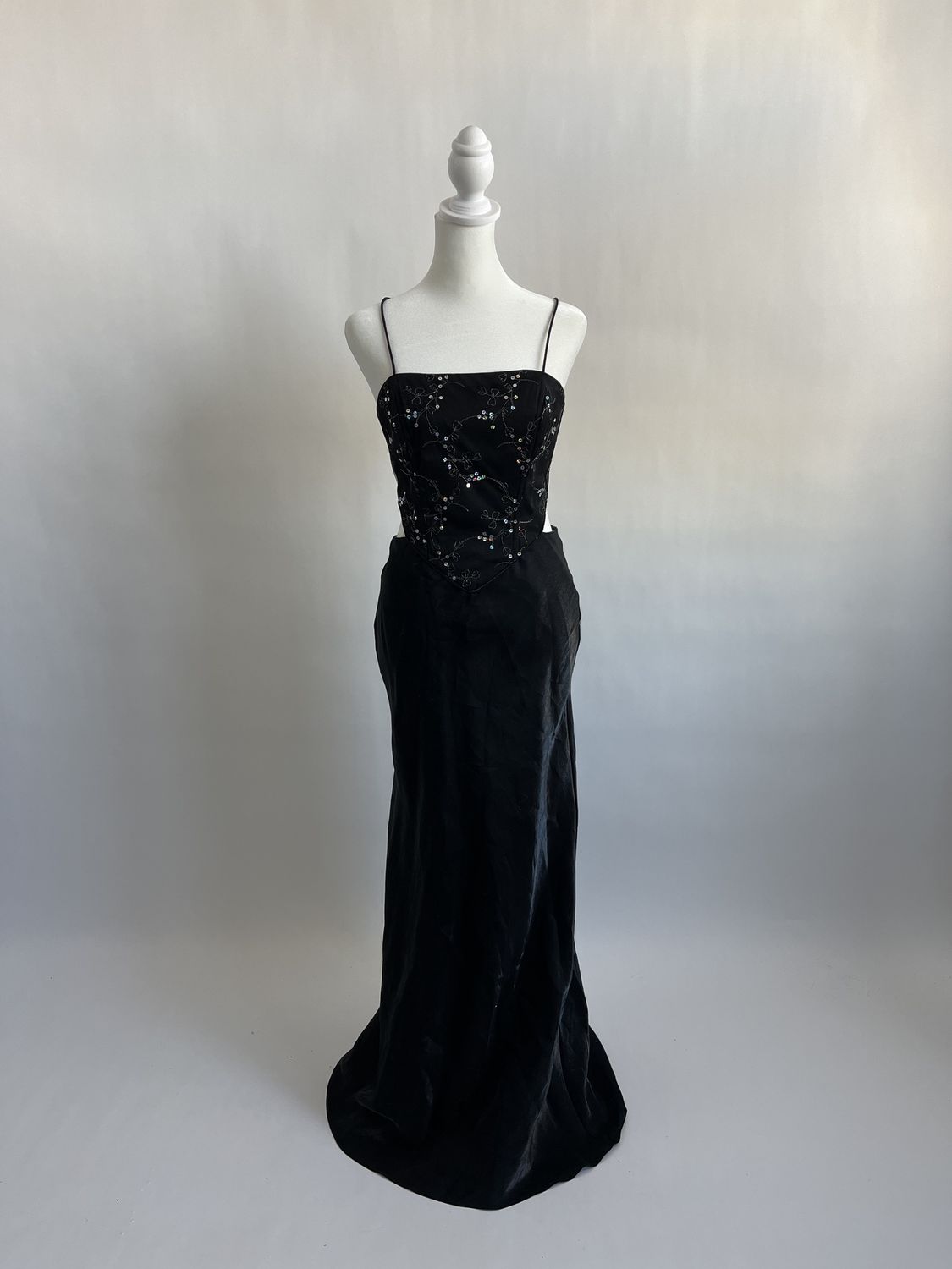 Black Corset Gown