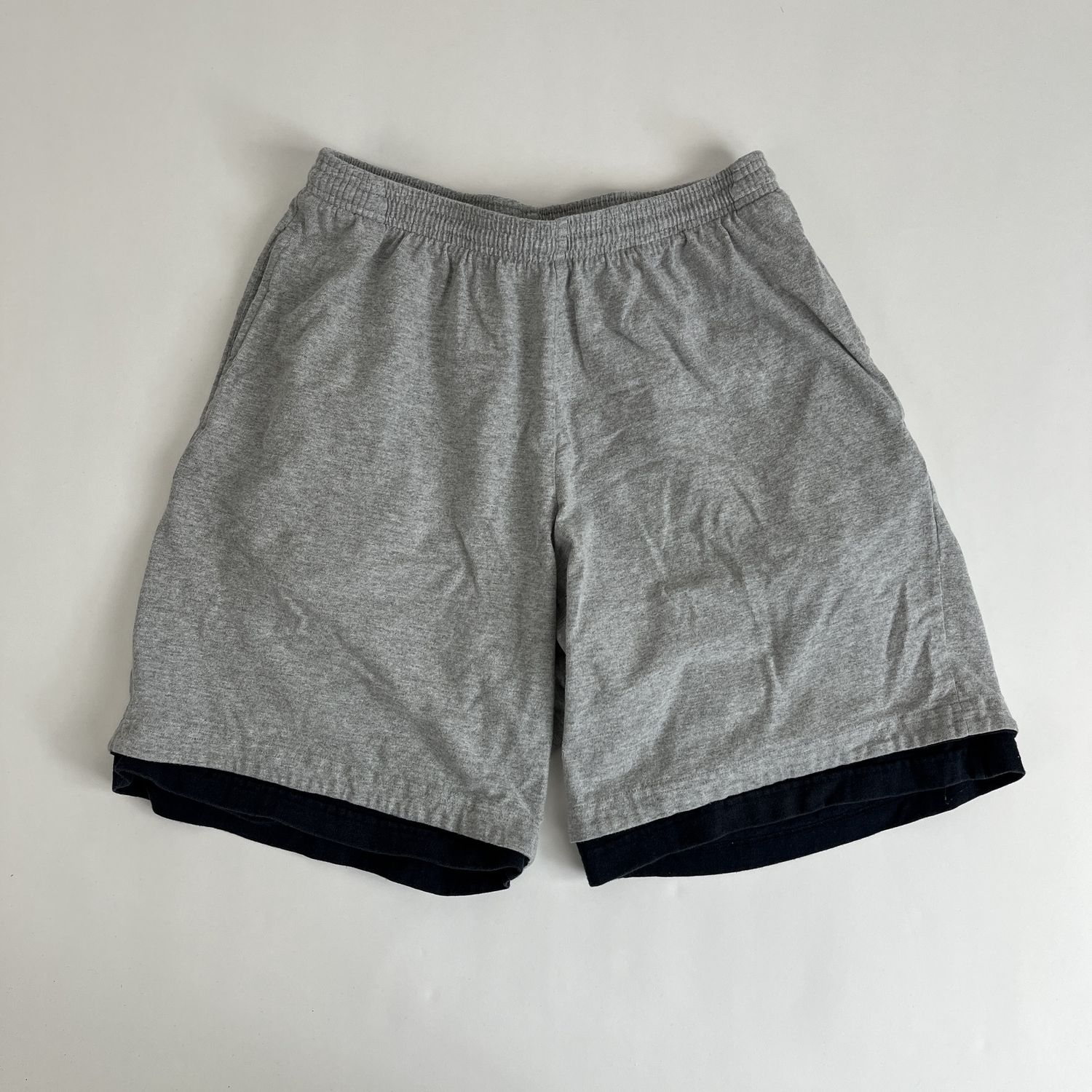Grey Layered Shorts