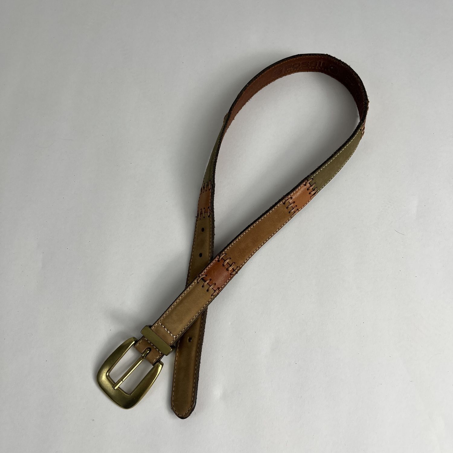 Patchwork Waist Belt