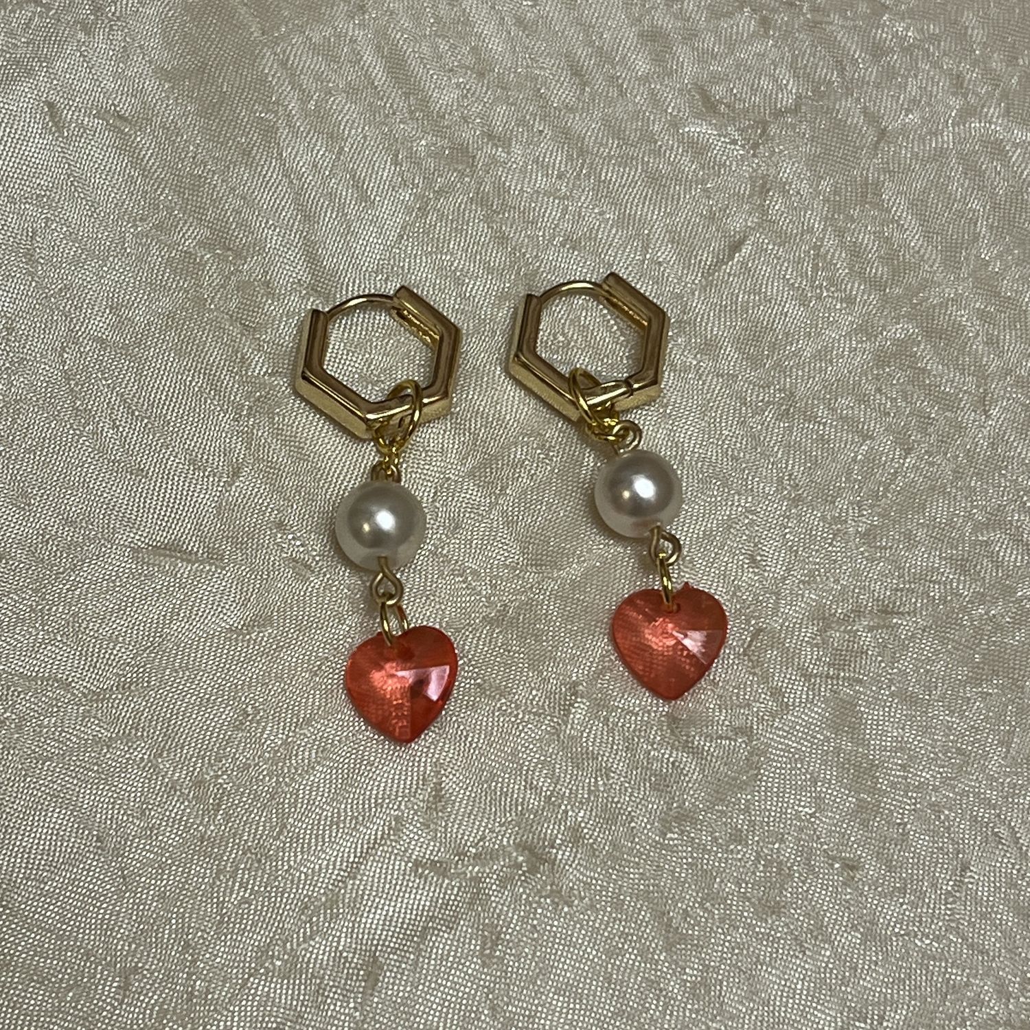 Gold Hoop Lover Earrings