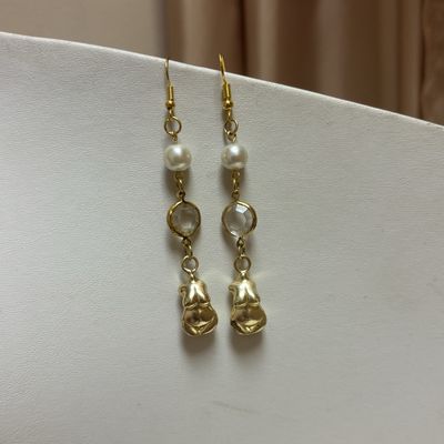 Gold Divine Body Earrings