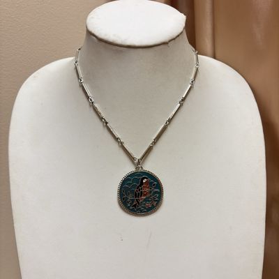 Silver Bird Pendant Necklace