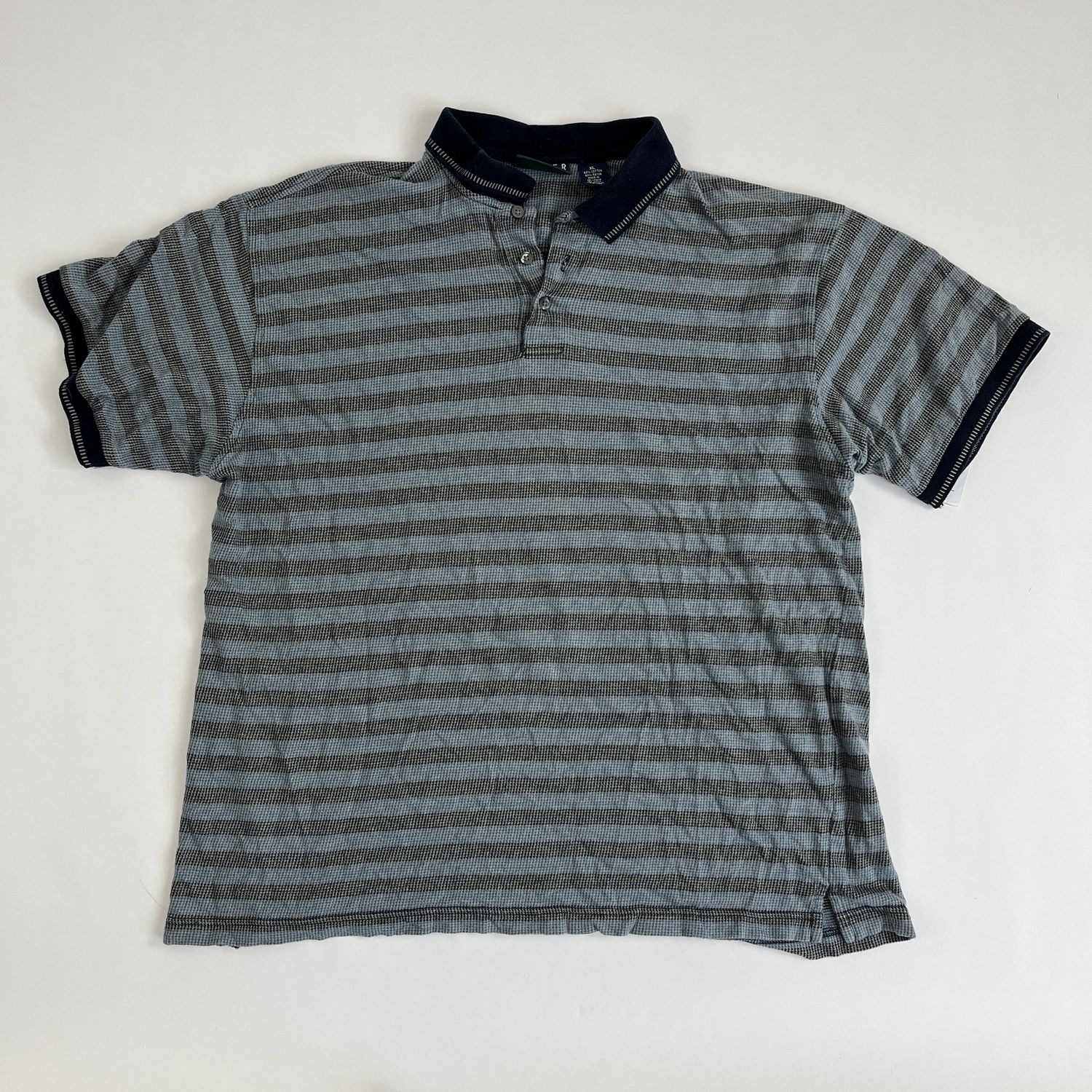 Blue Stripe Collar Shirt